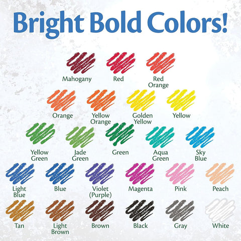 Crayola - 24 Colouring Pencils-Art Materials,Arts & Crafts,Back To School,Crayola,Drawing & Easels,Early Arts & Crafts,Primary Arts & Crafts,Primary Literacy,Seasons,Stationery-Learning SPACE