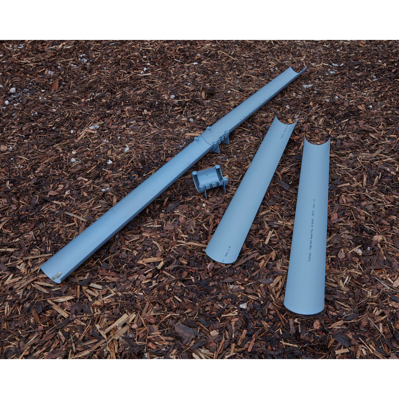 Creative Water Play Channels - Grey Semi Circle-Cosy Direct,Cosy Outdoor,Outdoor Play,Outdoor Sand & Water Play,Water & Sand Toys-Learning SPACE