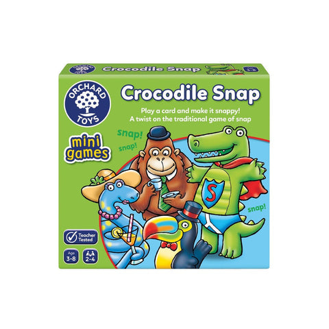 Crocodile Snap Mini Game-Early years Games & Toys, Early Years Maths, Games & Toys, Maths, Memory Pattern & Sequencing, Orchard Toys, Primary Games & Toys, Primary Maths, Primary Travel Games & Toys-Learning SPACE