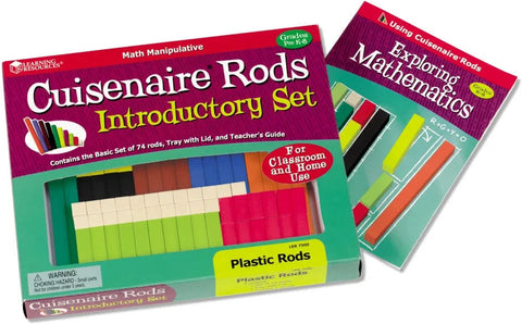 Cuisenaire® Plastic Introductory Set-Addition & Subtraction, Counting Numbers & Colour, Dyscalculia, Early Years Maths, Fractions Decimals & Percentages, Learning Activity Kits, Learning Resources, Maths, Maths Toys, Multiplication & Division, Neuro Diversity, Primary Maths, S.T.E.M, Stock-Learning SPACE