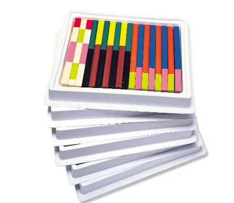 Cuisenaire® Plastic Rods Sets – Visual Maths Magic at Your Fingertips!-Addition & Subtraction,Classroom Packs,Counting Numbers & Colour,Dyscalculia,Early Years Maths,Fractions Decimals & Percentages,Learning Activity Kits,Learning Resources,Maths,Maths Toys,Multiplication & Division,Neuro Diversity,Primary Maths,S.T.E.M,Stock-Learning SPACE