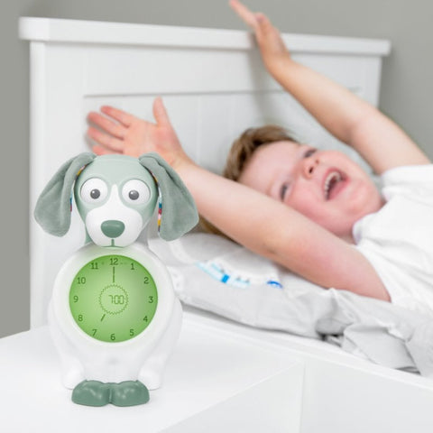 Davy The Dog - Sleep Trainer, Nightlight, Alarm Clock - Pink-Autism,Calmer Classrooms,Calming & Anxiety,PSHE,Sleep Issues,Transitions and Routines-Learning SPACE