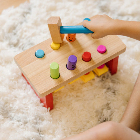 Deluxe Pounding Bench-Baby Wooden Toys, Down Syndrome, Engineering & Construction, Farms & Construction, Games & Toys, Imaginative Play, Nurture Room, S.T.E.M, Sound, Sound. Peg & Inset Puzzles, Stock, Strength & Co-Ordination, Technology & Design, Wooden Toys-Learning SPACE