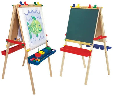 Deluxe Standing Art Easel – Inspire Creativity from Every Angle!-Art Materials,Arts & Crafts,Atelier,Drawing & Easels,Early Arts & Crafts,Nurture Room,Painting Accessories,Primary Arts & Crafts,Stock-Learning SPACE