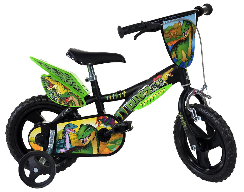 Dino Bikes - Dinosaur Bicycle 12", 14", 16"-Bicycles,Dinosaurs. Castles & Pirates,Dropship,Early Years. Ride On's. Bikes. Trikes,Ride On's. Bikes & Trikes-Learning SPACE