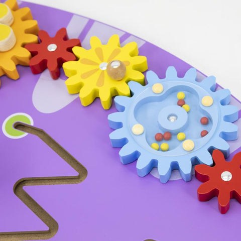 Dinosaur Activity Wall Panels-Active Games,Calming & Anxiety,Dropship,Fine Motor Skills,Nursery,SCOTEXCEL,Sensory Seeking,Sensory Wall Panels & Accessories,Viga Activity Wall Panel-Learning SPACE