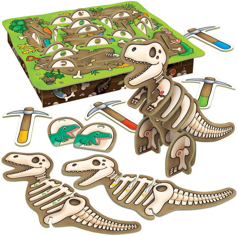 Dinosaur Dig - Finding Game-Dinosaurs. Castles & Pirates,Early years Games & Toys,Games & Toys,Imaginative Play,Maths,Memory Pattern & Sequencing,Orchard Toys,Primary Games & Toys,Primary Maths,Primary Travel Games & Toys-Learning SPACE