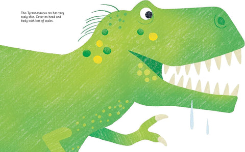 Dinosaurs Fingerprint Art - Activity Book-Arts & Crafts,Cerebral Palsy,Dinosaurs. Castles & Pirates,Drawing & Easels,Early Arts & Crafts,Gifts for 5-7 Years Old,Imaginative Play,Paint,Painting Accessories,Primary Arts & Crafts,Spring,Stock,Usborne Books-Learning SPACE