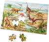 Dinosaurs Floor Jigsaw Puzzle 48 Pieces-13-99 Piece Jigsaw,Dinosaurs. Castles & Pirates,Down Syndrome,Imaginative Play,Stock,Strength & Co-Ordination-Learning SPACE