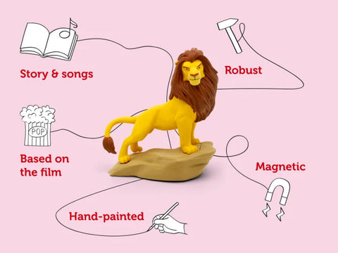 Disney's The Lion King Tonie – Songs & Story Adventure for Toniebox-Disney,Early Years Musical Toys,Games & Toys,Tonies-Learning SPACE