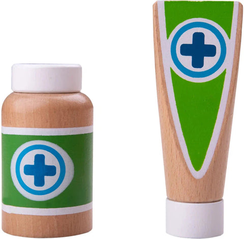 Doctor Set - Role Play and Make Believe-Bigjigs Toys,Discontinued,Dress Up Costumes & Masks,Fire. Police & Hospital,Gifts For 2-3 Years Old,Imaginative Play,Role Play,Stock,Tidlo Toys-Learning SPACE