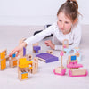 Dolls Furniture - perfect for Doll Houses-Bigjigs Toys, Dolls & Doll Houses, Gifts For 2-3 Years Old, Imaginative Play, Nurture Room, Small World, Stock-Learning SPACE