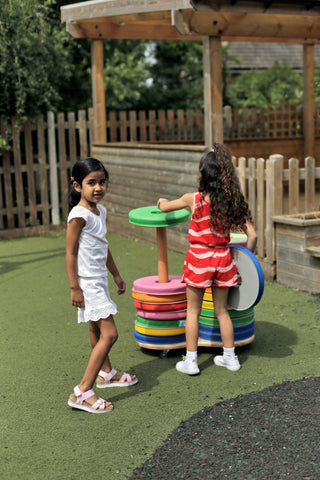 Donut™ Multi-Seat Trolley with 24 Cushions-Classroom Furniture,Classroom Packs,Dropship,Mats,Mats & Rugs,Sit Mats-Learning SPACE