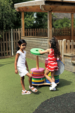 Donut™ Multi-Seat Trolley with 24 Cushions-Classroom Furniture,Classroom Packs,Mats,Mats & Rugs,Sit Mats-Learning SPACE