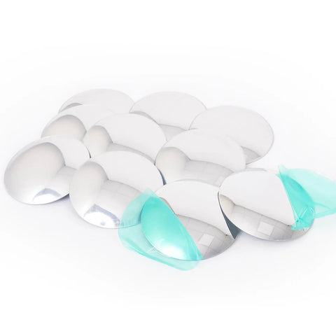 Double Sided Plastic Mirror Concave/convex Pack of 10-AllSensory,EDUK8,Imaginative Play,Light Box Accessories,Mirror,Wall Decor-Learning SPACE