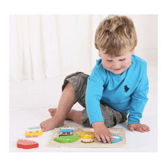 Dressing Boy Puzzle-2-12 Piece Jigsaw,Baby Wooden Toys,Bigjigs Toys,Down Syndrome,Dress Up Costumes & Masks,Games & Toys,Gifts For 1 Year Olds,Gifts For 2-3 Years Old,Imaginative Play,Role Play,Sound. Peg & Inset Puzzles,Wooden Toys-Learning SPACE