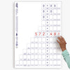Dry Erase Place Value Decimal Teacher Board-EDUK8-Learning SPACE