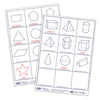 Dry Erase Pupils 2D/3D Shape Boards Pack of 30-Classroom Resources,Educational Classroom Materials,EDUK8,Learning Resources-Learning SPACE