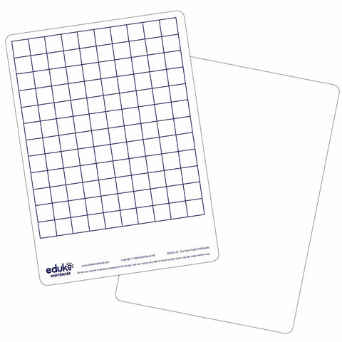 Dry Erase Pupils Grid Boards (Pack Of 30)-Classroom Packs,EDUK8,Maths,Primary Maths-Learning SPACE