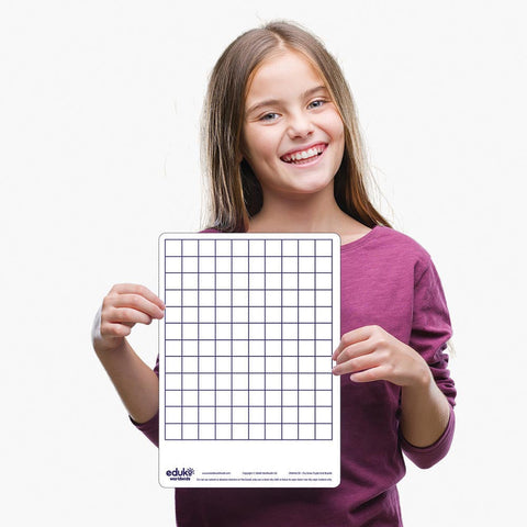 Dry Erase Pupils Grid Boards (Pack Of 30)-Classroom Packs,EDUK8,Maths,Primary Maths-Learning SPACE