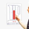 Dry Erase Teachers A3 Measures Board-Classroom Resources,Educational Classroom Materials,EDUK8,Shape & Space & Measure-Learning SPACE