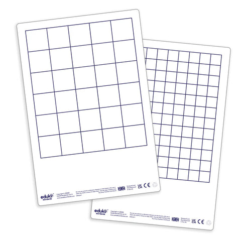 Dry Erase Teachers Grid Board-Classroom Packs,Classroom Resources,Early Years Maths,EDUK8,Learning Resources,Maths,Primary Maths-Learning SPACE