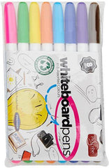 Dry Wipe Coloured Whiteboard Markers - 8-Pack-Arts & Crafts,Classroom Packs,Drawing & Easels,Early Arts & Crafts,Learning Difficulties,Neuro Diversity,Premier Office,Primary Arts & Crafts,Primary Literacy,Stationery,Stock-Learning SPACE