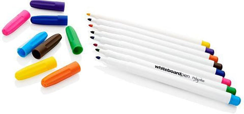 Dry Wipe Coloured Whiteboard Markers - 8-Pack-Arts & Crafts,Classroom Packs,Drawing & Easels,Early Arts & Crafts,Learning Difficulties,Neuro Diversity,Premier Office,Primary Arts & Crafts,Primary Literacy,Stationery,Stock-Learning SPACE
