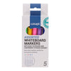 Drywipe Markers With Eraser Lid - Coloured-Mark Making, Stationery-Learning SPACE