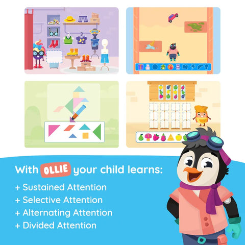 EDURINO Figurine - Attention & Concentration with Ollie-ADD/ADHD,Dropship,Edurino,excell2-Learning SPACE