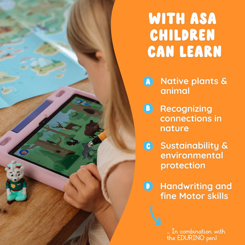 EDURINO Figurine - Plants and Wildlife with Asa-Edurino,Nature,Puppets & Theatres & Story Sets,World & Nature-Learning SPACE