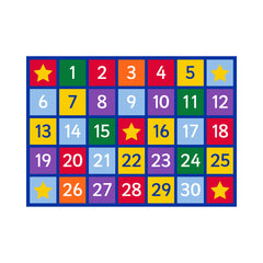 Early Years Indoor Large Numbers Rug (2.57x3.6m)-Addition & Subtraction,Counting Numbers & Colour,Dyscalculia,Early Years Maths,Educational Carpet,Maths,Mats & Rugs,Multi-Colour,Neuro Diversity,Nurture Room,Placement Carpets,Primary Maths,Rectangular,Rugs,Sensory Flooring,Square,Wellbeing Furniture-Learning SPACE