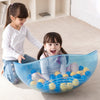 Early Years Rocking Bowl - Transparent-Balancing Equipment,Dropship,Gifts For 3-5 Years Old,Gifts for 5-7 Years Old,Gross Motor and Balance Skills,Movement Breaks,Proprioceptive,Rocking,Strength & Co-Ordination-Learning SPACE