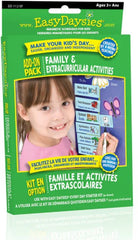 Easy Daysies Family & Extracurricular Activities Routine Add On Kit-Additional Need,Calmer Classrooms,Easy Daysies,Life Skills,Planning And Daily Structure,PSHE,Rewards & Behaviour,Schedules & Routines,Social Emotional Learning,Stock-Learning SPACE