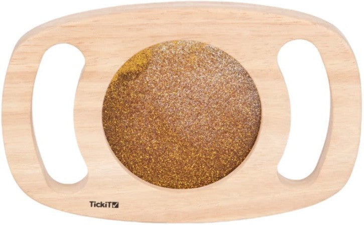 Easy Hold Glitter Panel - Gold-AllSensory,Calming & Anxiety,Gifts For 1 Year Olds,Light Box Accessories,SCOTEXCEL,Sensory Seeking,Stock,TickiT,Visual Sensory Toys-Learning SPACE