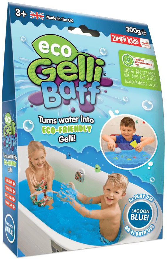 Eco Gelli Baff - 300G Sensory Messy Play-Eco Friendly,Matrix Group,Messy Play,Water & Sand Toys,Zimpli Kids-Blue-6281B-Learning SPACE