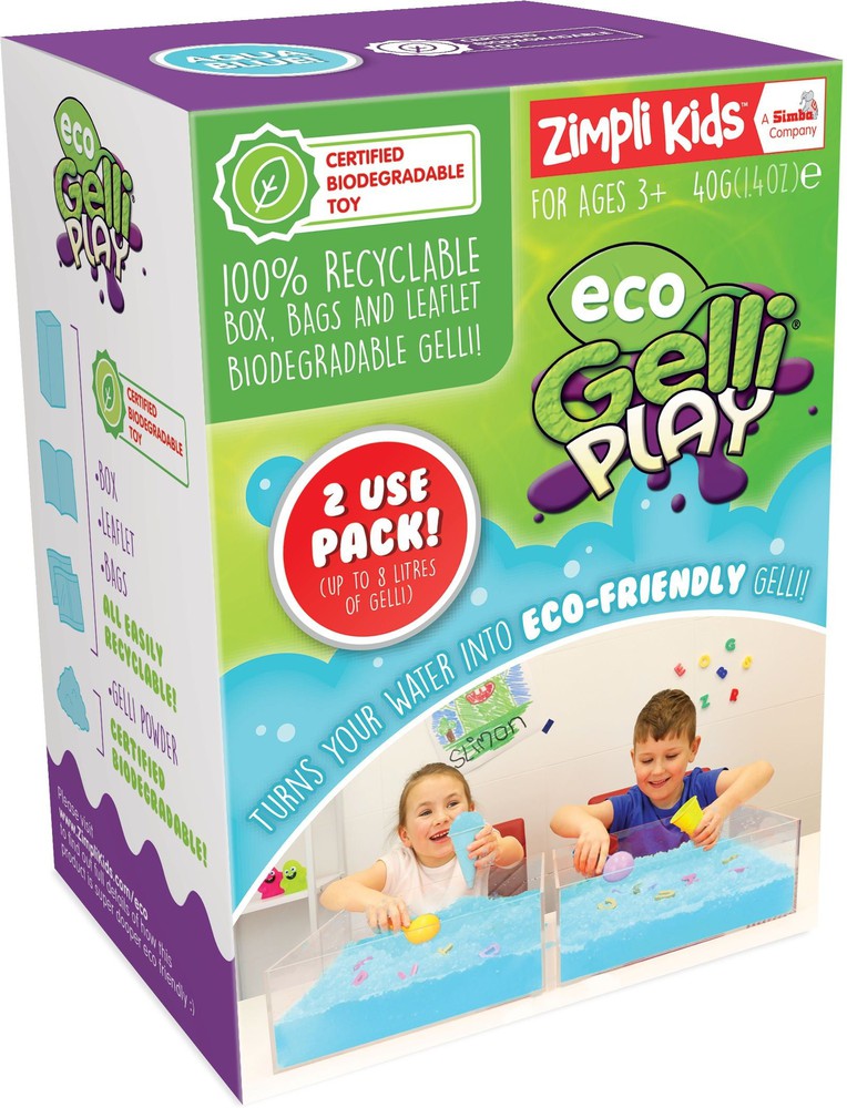 Eco Gelli Play - 50G-AllSensory,Baby Bath. Water & Sand Toys,Calming & Anxiety,Eco Friendly,Helps With,Matrix Group,Messy Play,Sensory Seeking,Tactile Toys & Books,Water & Sand Toys,Zimpli Kids-Aqua-6271A-Learning SPACE
