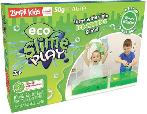 Eco Slime Play - 50G-Eco Friendly,Matrix Group,Messy Play,Slime,Stocking Stuffers,Water & Sand Toys,Zimpli Kids-Green-6274G-Learning SPACE