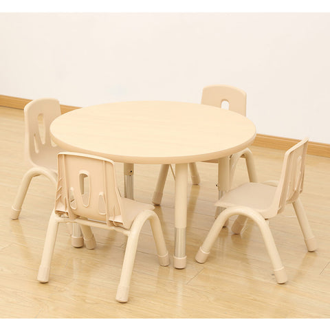 Elegant Height Adjustable Round Table-Classroom Table,Elegant,Furniture,Height Adjustable,Plastic,Profile Education,Round,Table,Wellbeing Furniture-Learning SPACE
