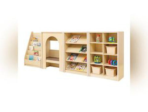 Elegant Reading Seat Unit-Chairs-Bookcases,Classroom Furniture,Elegant,Furniture,Nooks,Profile Education,Seating,Wellbeing Furniture-Learning SPACE