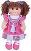 Emma Rag Doll Large 38cm - Soft and Cuddly Toy-Baby Soft Toys,Bigjigs Toys,Dolls & Doll Houses,Games & Toys,Gifts For 1 Year Olds,Gifts For 2-3 Years Old,Imaginative Play,Nurture Room,Puppets & Theatres & Story Sets,SCOTEXCEL,Stock-Learning SPACE