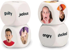 Emotion Cubes-Additional Need,Bullying,Calmer Classrooms,communication,Communication Games & Aids,Emotions & Self Esteem,Games & Toys,Helps With,Learning Resources,Neuro Diversity,Primary Games & Toys,Primary Literacy,PSHE,Social Emotional Learning,Social Stories & Games & Social Skills,Stock-Learning SPACE