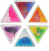 Equilateral Triangle Liquid Tiles - Set of 6-AllSensory,Calming & Anxiety,Calming and Relaxation,Chill Out Area,Early Years Sensory Play,Helps With,Lumina,Playlearn,Sensory Floor Tiles,Sensory Flooring,Sensory Processing Disorder,Sensory Seeking,Stock,Visual Sensory Toys-Learning SPACE
