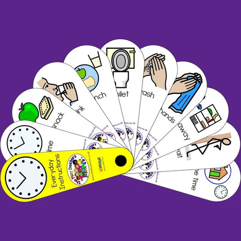 Everyday Instructions Fans-Calmer Classrooms,Calming & Anxiety,communication,Deaf & Hard of Hearing,Fans & Visual Prompts,Life Skills,Neuro Diversity,Play Doctors,Primary Literacy,PSHE,Social Stories & Games & Social Skills,Toilet Training,Transitions and Routines-Learning SPACE