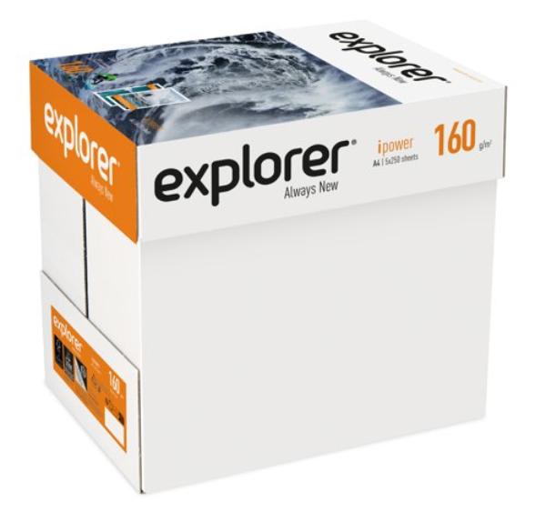 Explorer iColour Card 160gsm – A3 & A4, 1250 Sheets-A4-EX21160-Learning SPACE