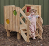 Explorer's Peekaboo Climbing Tower-Cosy Direct,Cosy Outdoor,Forest School & Outdoor Garden Equipment,Outdoor Climbing Frames,Outdoor Furniture-Learning SPACE