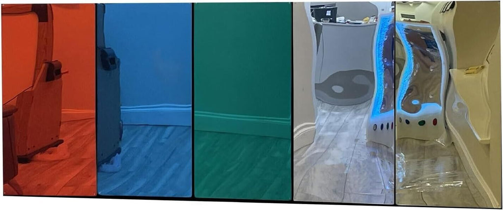 Extra Large Colourful Mirrors - Pack of 5-Lumina,Mirror,Outdoor Mirrors,Playlearn,SCOTEXCEL,Sensory Mirrors-Learning SPACE