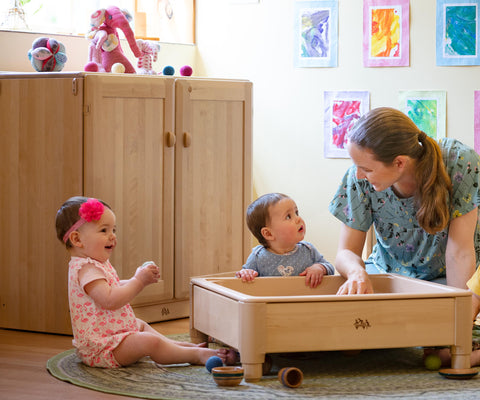 Shelf With Doors Size 94 x 81 cm-Community Playthings,Cupboards,Cupboards With Doors,Storage-Learning SPACE