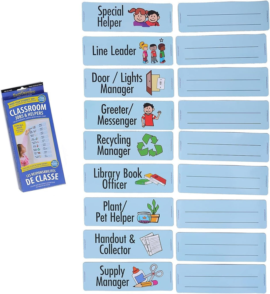 FLASH SALE! Easy Daysies Classroom Jobs & Helpers - Organize Students with Helpful Classroom Jobs-Additional Need,Calmer Classrooms,Calming & Anxiety,Easy Daysies,excell2,Games & Toys,Life Skills,PSHE,Rewards & Behaviour,Social Stories & Games & Social Skills,Transitions and Routines-Learning SPACE