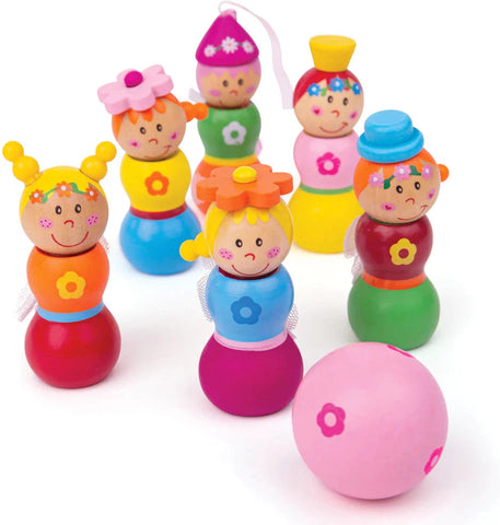 Fairy Skittles-Additional Need,Bigjigs Toys,Gifts For 3-5 Years Old,Gross Motor and Balance Skills,Playground Equipment,SCOTEXCEL,Seasons,Stock,Summer,Wooden Toys-Learning SPACE